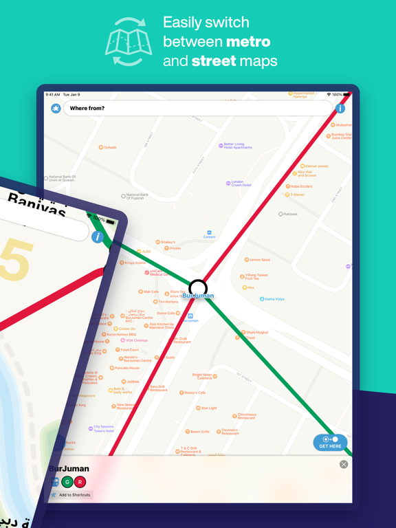 Dubai Metro Interactive Mapのおすすめ画像2