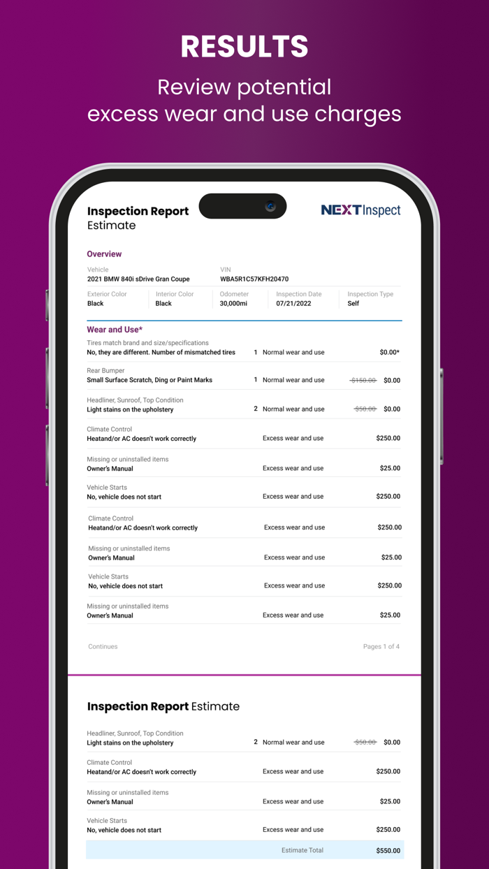 NEXTInspect Self Inspect
