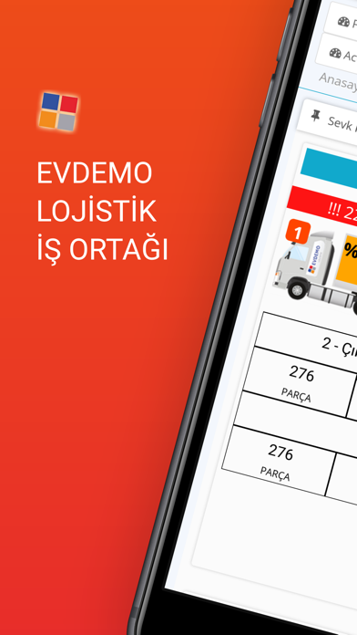 Evdemo Lojistik İş Ortağı Screenshot