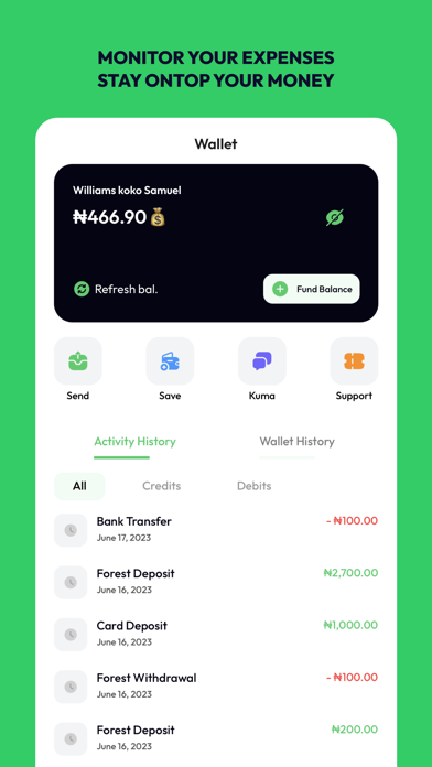 Forest: The social money app Screenshot