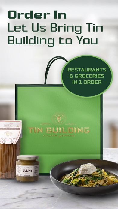 Tin Building: Food & Delivery Screenshot
