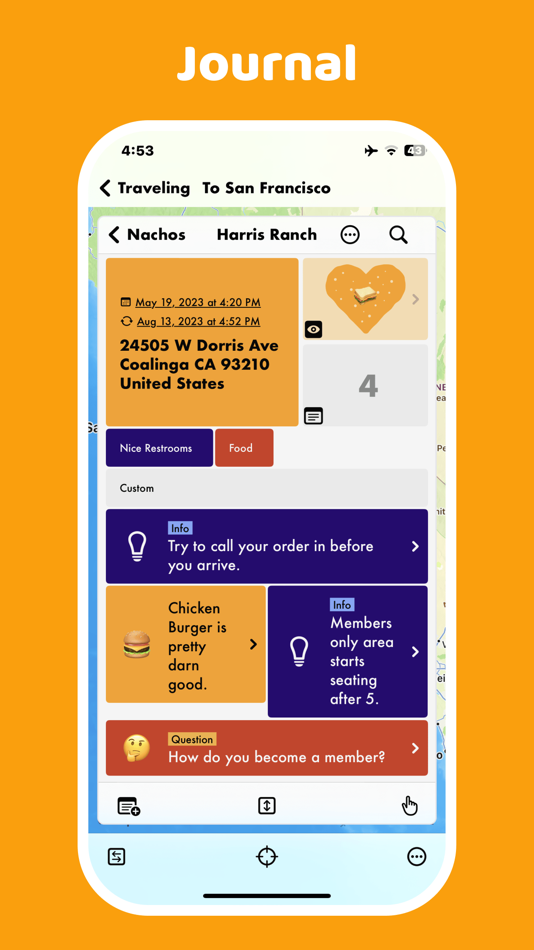 #1. Nacho Map: Pin Places & Notes (iOS) 由: Robert Jacquez