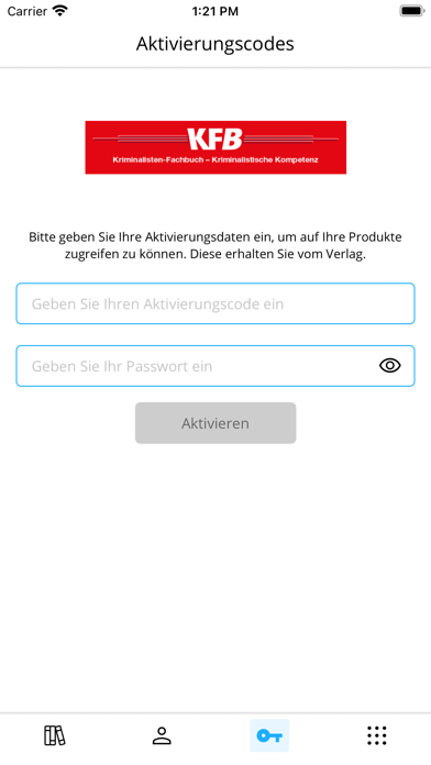 Kriminalisten Fachbuch - KFB Screenshot
