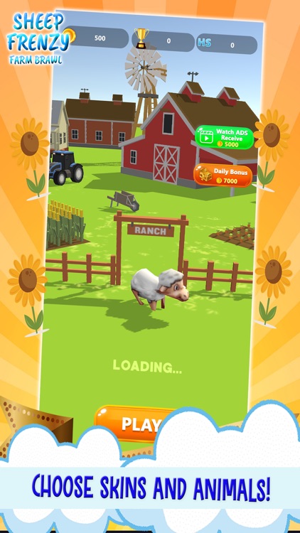Sheep Frenzy - Farm Brawl screenshot-3