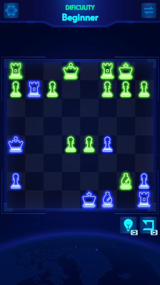 #3. Glow Chess (iOS) 由: Phuong Ta