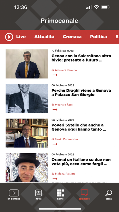 Primocanale.it Screenshot