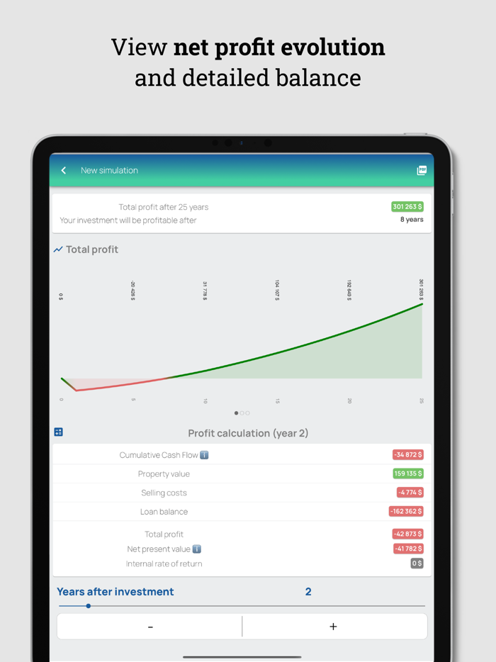 Investing Simulator Property