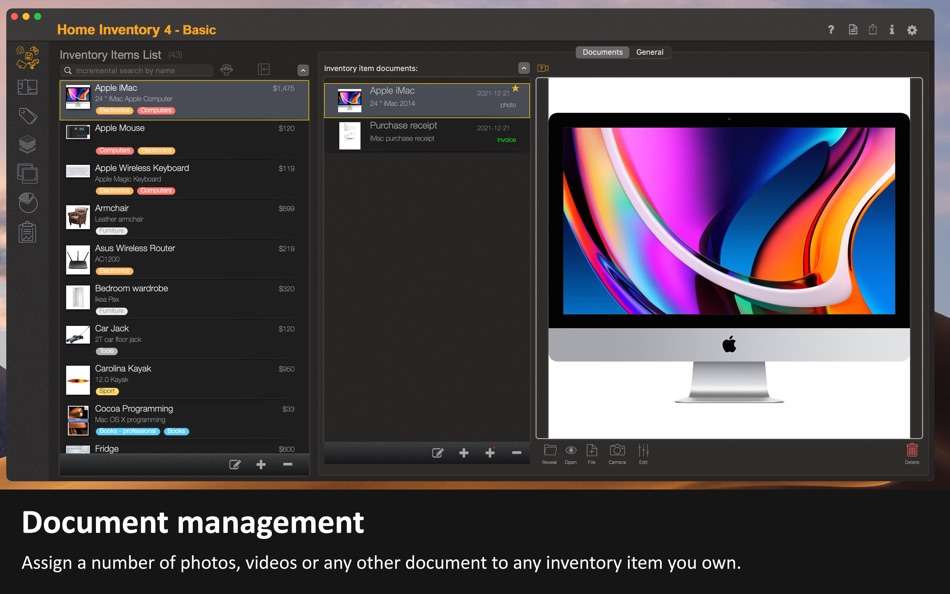 #2. BP Home Inventory 4 - Basic (macOS) 게시자: Blue Plum Software Inc, The