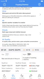 meteo calc: weather forecast iphone screenshot 3