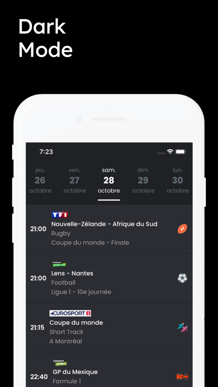 TV Sports - programme sportif