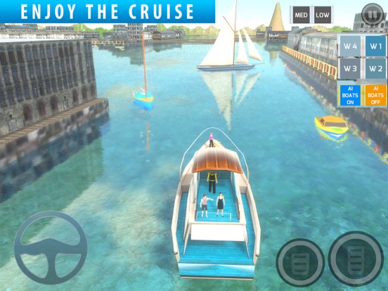 Screenshot #4 pour Bateau de croisière Bateau