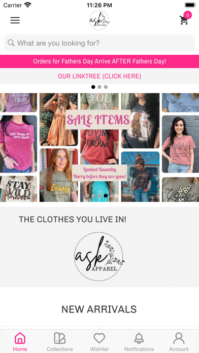 ASK Apparel LLC Screenshot