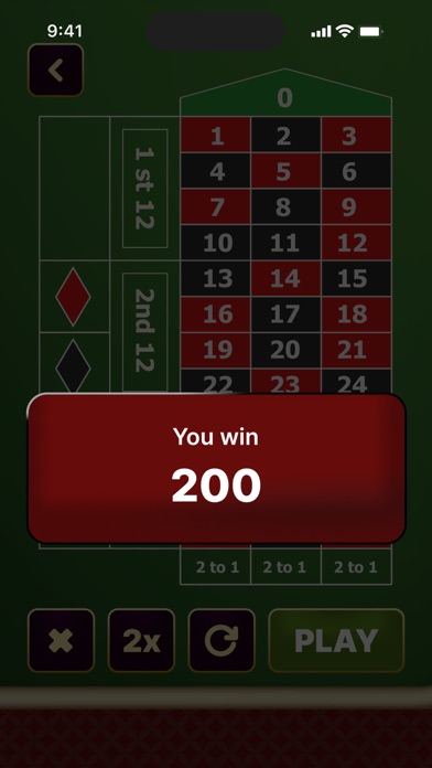 Bovada Casino - Coin Roulette Screenshot