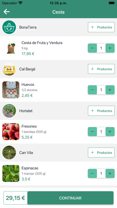 BonaTerra - Farmers' market Screenshot