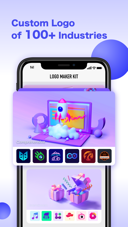 #1. Logo Maker Kit: Design Creator (iOS) Podle: EaseUS Software