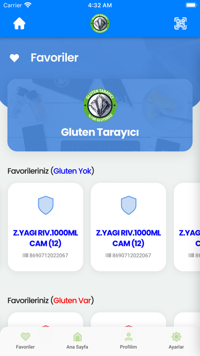Gluten Tarayici Screenshot