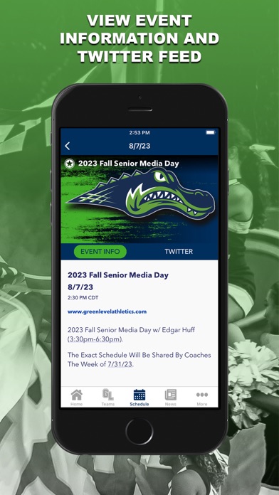 Green Level Athletics Screenshot