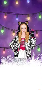 Winter time warm dress up game screenshot #4 for iPhone