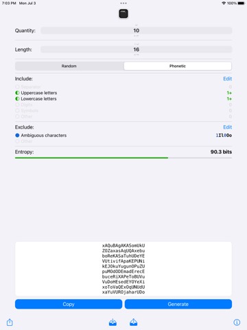 PSWD: Password Generatorのおすすめ画像2