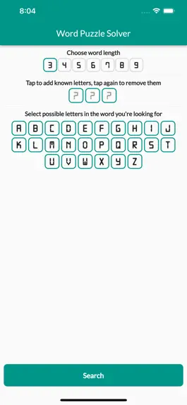 Game screenshot Word Puzzle Solver - Letters mod apk