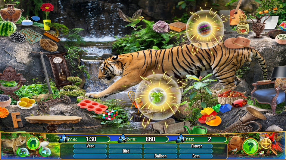 #3. Hidden Objects Animal Kingdom (iOS) Podle: Brainfull, LLC