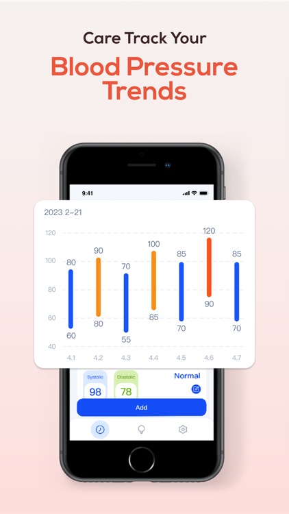 Blood pressure app:pulse track screenshot-3