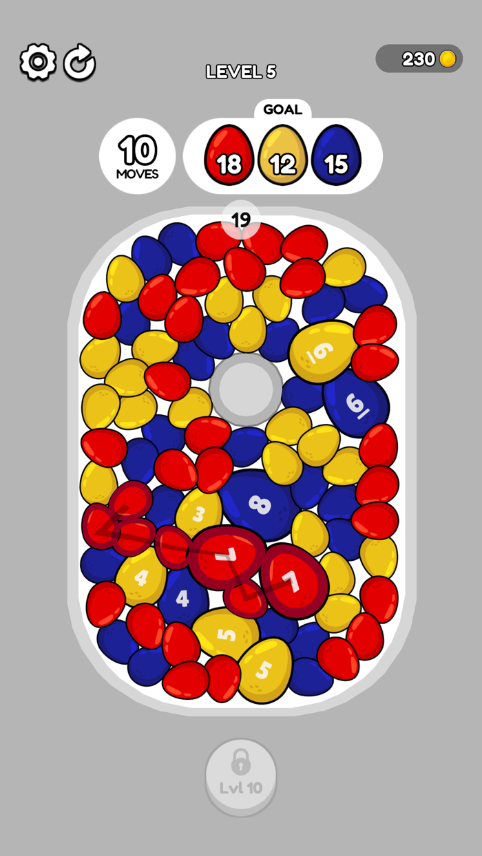 Link Together Stack Puzzle