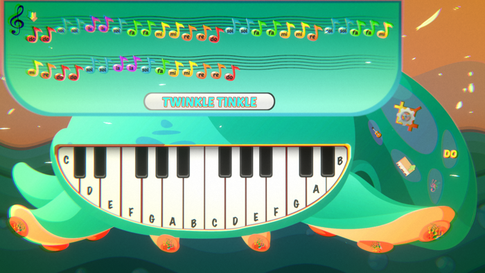 i Cute Squid Piano Sound Music