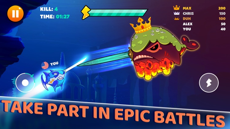 Fish IO: Be the King