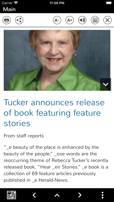 The Herald-News eEdition Screenshot