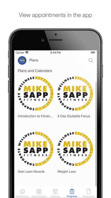Corporate Wellness BoH Screenshot