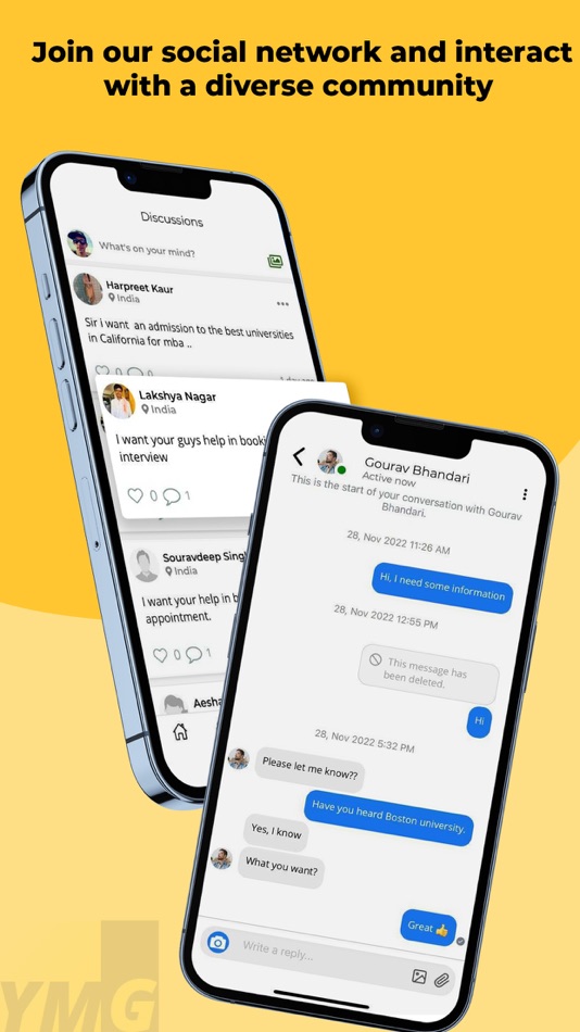 #5. YMGrad - Study Abroad (iOS) 게시자: Yash Mittra