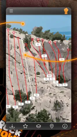 Game screenshot RockNow Climbing App hack