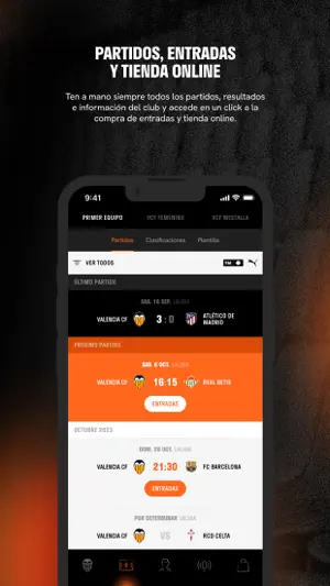 Valencia CF - Official App screenshot 3