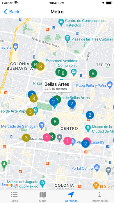 Red Transporte CDMX Screenshot