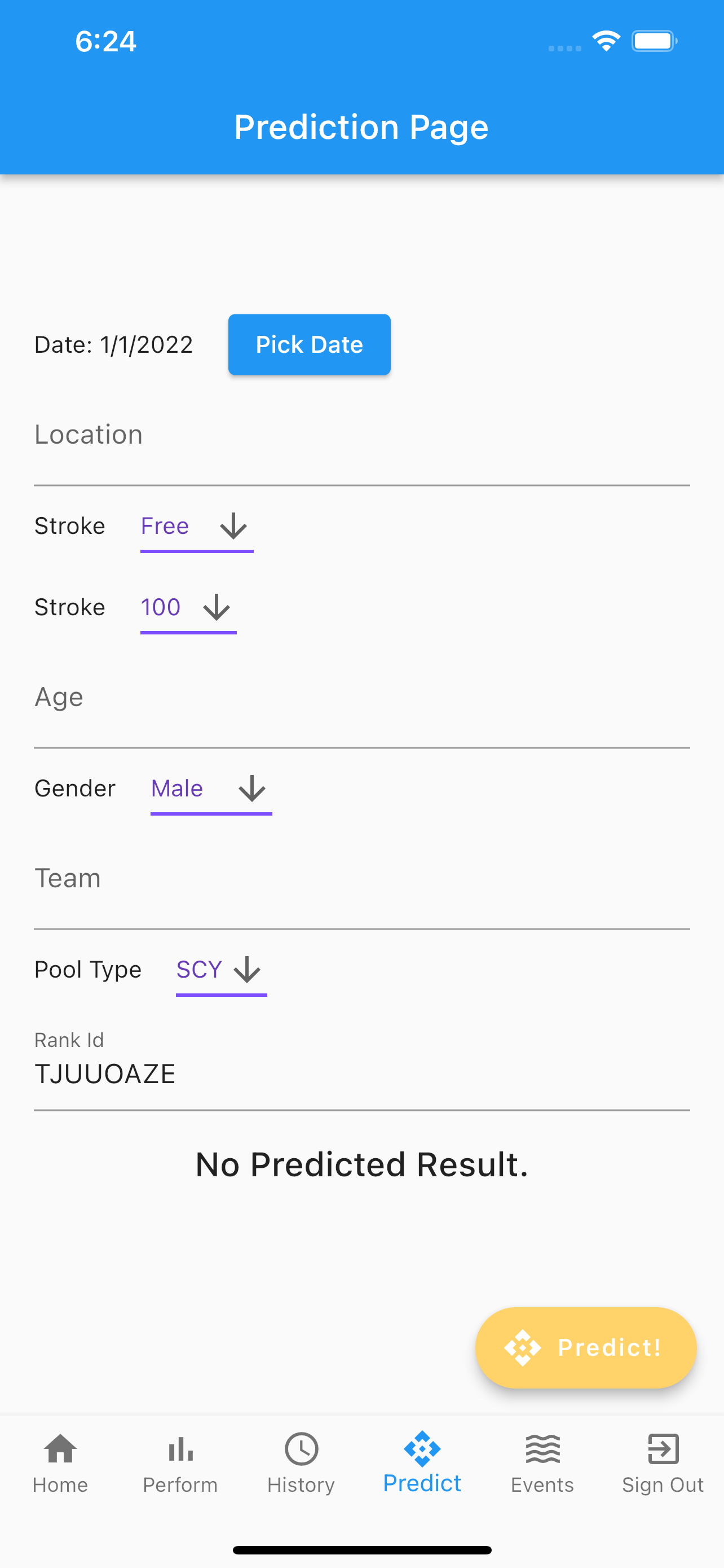 Swimming Wizard