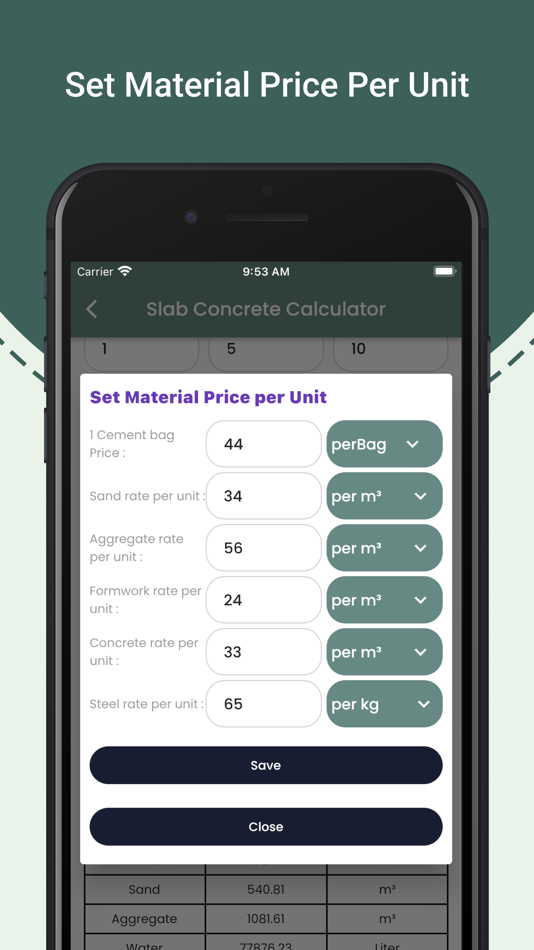 #5. Concrete Calculator 2025 (iOS) 由: Kantaben Gorasiya