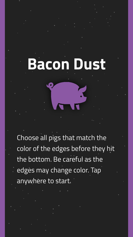 #1. Bacon Dust (iOS) 由: Zero Pixels LLC