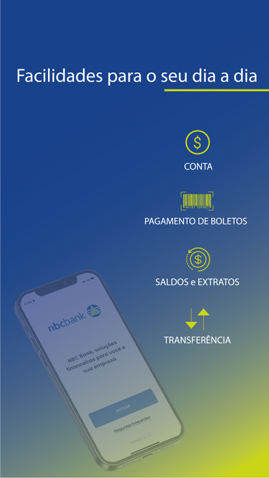 NBC Bank: Conta Screenshot