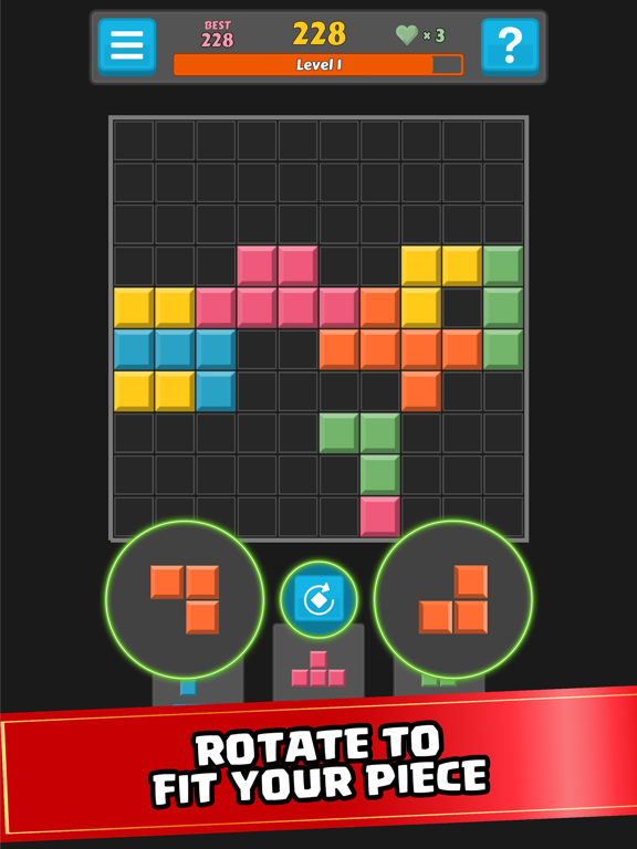 Screenshot #5 pour Block Buster: Hex and Square