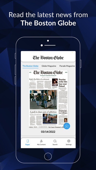 The Boston Globe ePaper screenshot1