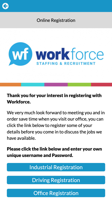 Workforce Staffing Worker Hub Screenshot