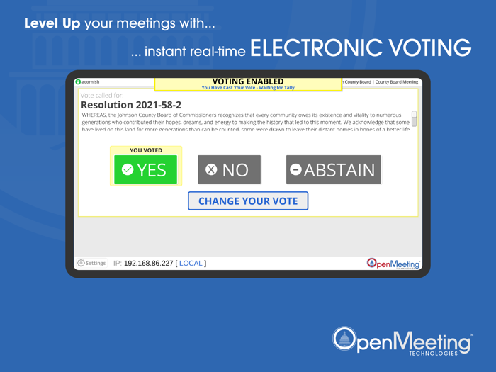 OpenMeeting Member App