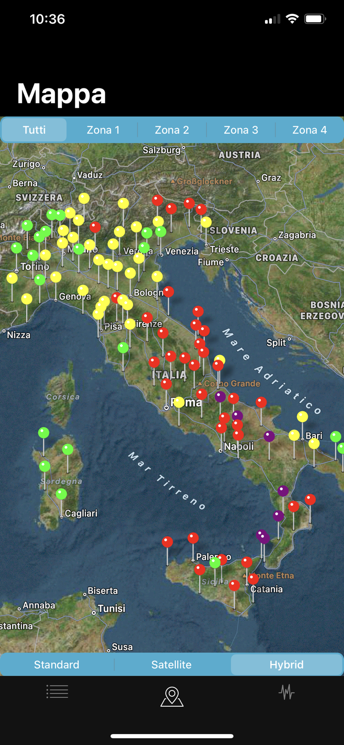 Earthquake Notifications Maps
