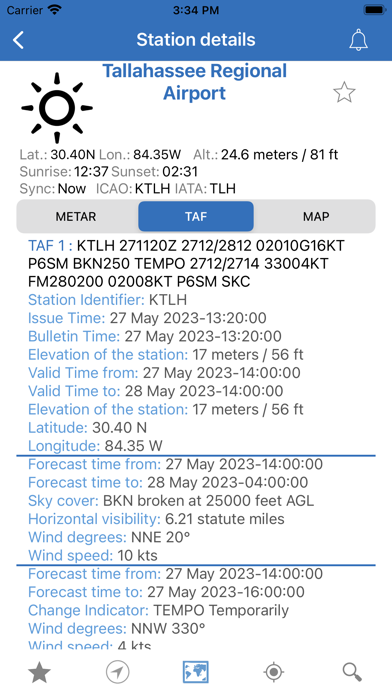 NOAA Aviation PRO Live Weatherのおすすめ画像6