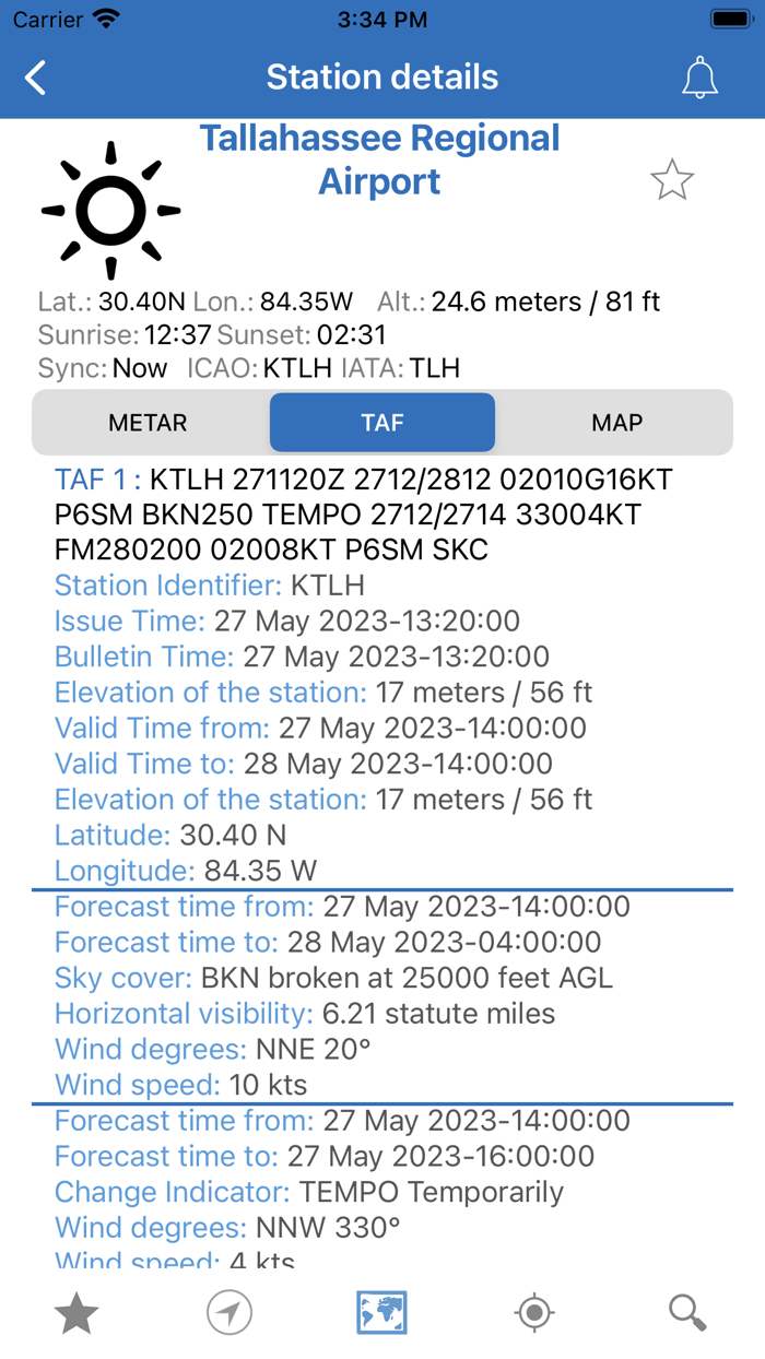 NOAA Aviation PRO Live Weather