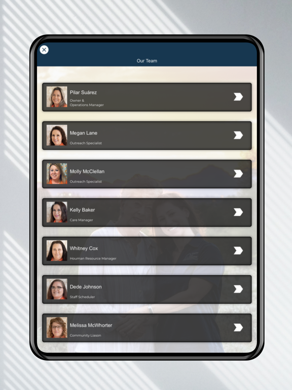 Right at Home Rhome iPad screenshot 5 - Productivity app