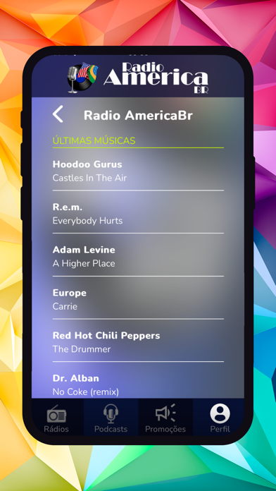 Radio AmericaBR Screenshot