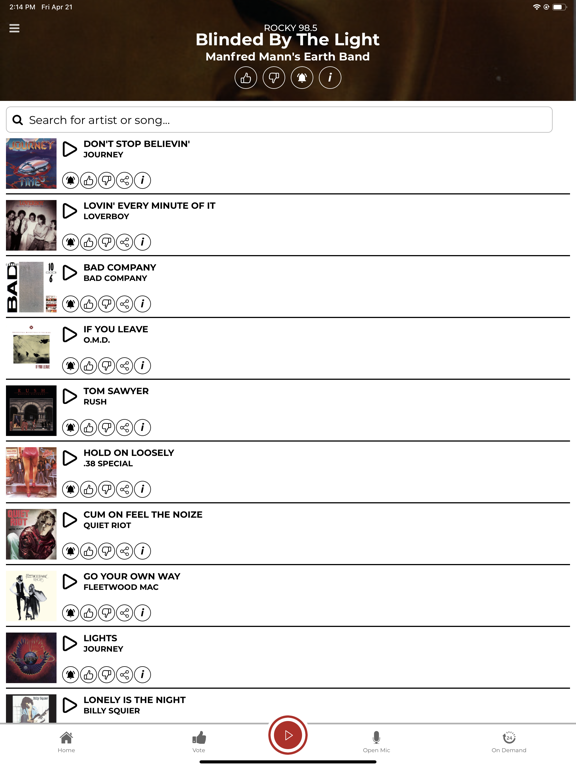 App screenshot