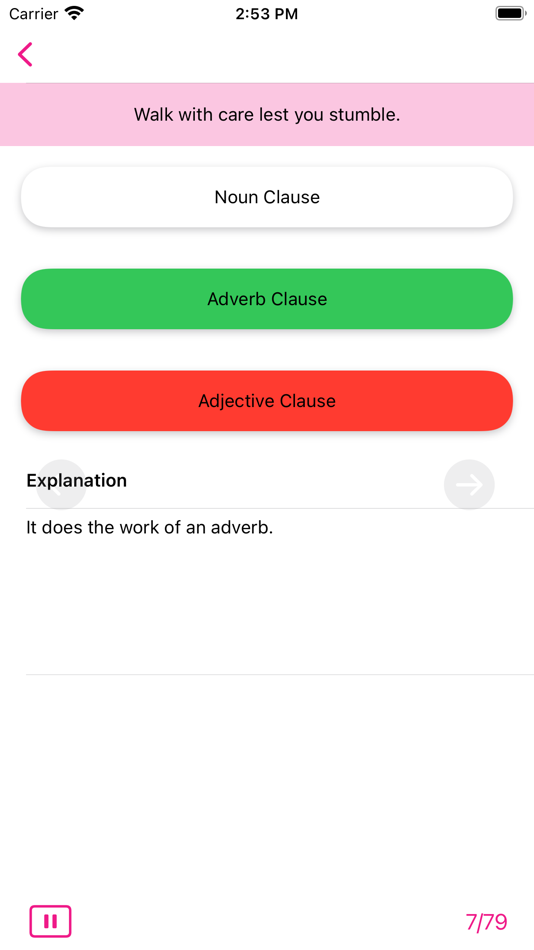 #8. GrammarExpress Clause Analysis (iOS) 由: Webrich Software Limited